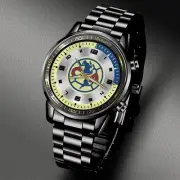 LIGA MX Club América Special Black Stainless Steel Watch, Sophistication Defined