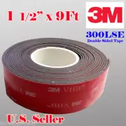 3M 1.5" x 9 ft VHB Double Sided Foam Adhesive Tape 5952 Automotive Mounting