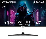 27 Inch WQHD 2560 X 1440 Gaming Monitor 180Hz 1Ms Fast IPS Computer Monitor, DP