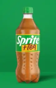(3) Sprite & TEA Lemon Lime Soft Drink 20 oz Bottles Limited Edition
