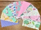 Children Nursery Prints Jelly Roll Quilting Fabric 10 strips (2.5 x 44 inch) #5a