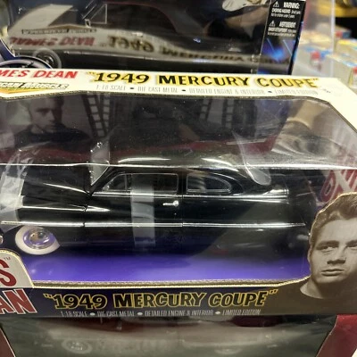 ERTL American Muscle 1949 Mercury Coupe James Dean 1:18 Scale Die Cast