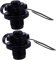 Abaodam 2 PCS Boston Air Valve Replacement for Inflatable Boat Durable Dinghy Kayak Accessories and Safe Easy Leak Air Inflation