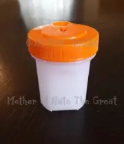 Tupperware Divided Salt & Pepper Travel Size Mini Spice Shaker Adjustable Orange
