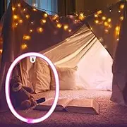 Haofy LED Marquee Letter O Lights Sign, Light Up Alphabet Letters for Wedding Birthday Party Christmas Home Bar Decoration (Pink)