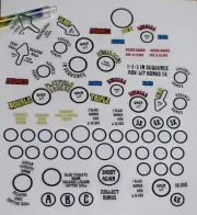 FATHOM Pinball Machine Insert Decals