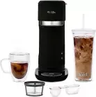 Mr. Coffee Iced and Hot Coffee Maker, Single Serve Machine with 22-Ounce Tumbler