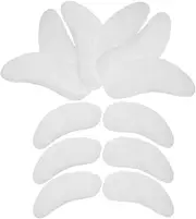 6 Pairs Christmas Party Dress up Props Eyebrows Fur Eyebrow Prop Self Adhesive Fake Eyebrow False Facial Hair Extensions Adults Eyebrow Decor Eyebrow Decor White