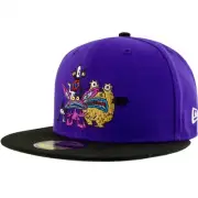 Aaahh!!! Real Monsters New Era 59Fifty Fitted Hat Purple