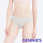 【GENNIES 奇妮】孕婦內褲 AIR無痕低腰內褲(麻灰)