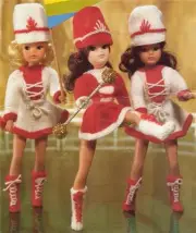 SINDY/BARBIE DOLL- MAJORETTE - COPY doll knitting pattern