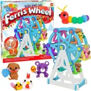 Creative Kids Air Dry Clay Ferris Wheel Kit - Easy Modeling 7+ Clay Characters