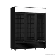 Thermaster Three Glass Door Colourbond Upright Drink Fridge LG-1203BP