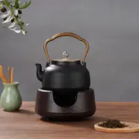 在飛比找ETMall東森購物網優惠-鑄鐵壺煮茶燒水壺日本手工養生老鐵壺家用沏茶壺泡茶鐵壺