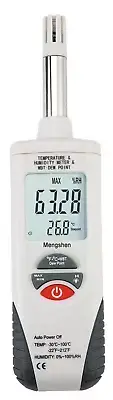 Handheld Digital Psychrometer Temperature Humidity Meter Gauge, M350
