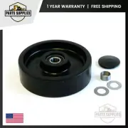 Pallet Jack Steer Wheel Assy for Mobile MLX55 Poly on Nylon MO 120X105-A-ST