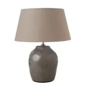 Amalfi Table Lamp Glossed Ceramic Base Bedside Lamp for Living Room Bedroom
