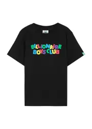 Billionaire Boys Club Kids Block Logo Printed Cotton T-shirt - Black - 12YR (12 Years) 12YR (12 years)