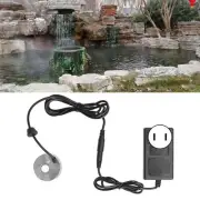 Ultrasonic Mist Maker Aluminum Alloy Cool Mist Water Fountain Fog Machine