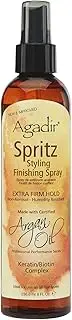 Agadir Argan Oil Spritz Styling Finishing Spray, 8 Ounce