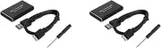 2X MSATA to USB 3.0 SSD Enclosure External Hard Drive Disk Box Storage Case Adapter for 30X50mm 30X30mm MSATA SSD