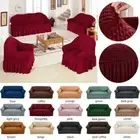 Elastic Sofa Cover with Skirt Couch Covers Slipcovers for Living Room Decor