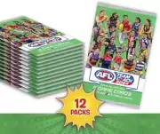 12 x 2024 AFL Teamcoach Team Coach Sealed Packs Packets of Footy Trading Cards