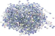 Mikinona 2880Pcs Flatback Glass Rhinestones for DIY Crafts Shiny Hot Melt Rhinestones for Dress Phone Case Shoe Decoration Eye Catching Gemstones for Creative Projects