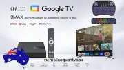 2024 NEWSVICLOUD 9max Google Android TV Box Dolby Vision +Free Backlit Keyboard