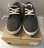SEAVEES Men’s Gray Sixty Six Wool Flannel Sneakers NEW Sz 8.5