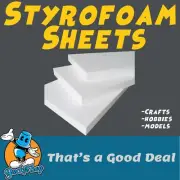 Styrofoam Polystyrene Sheet Hobby Craft Model DIY Board Foam