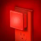 Jandcase Red Night Light, Red Nightlight[2 Pack],0.3W LED Night Light with Auto