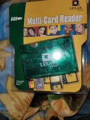 LEXAR USB MULTI-CARD READER WORKS WITH 6 DIFFERENT CARDS