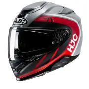 RPHA 71 Mapos Grey Red Mc1Sf Full Face Helmet