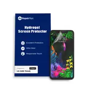 LG G8S ThinQ Compatible Premium Hydrogel Screen Protector With Full Coverage Ultra HD