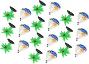 DOITOOL 20pcs Tropical Shoe Charms Marine Resin Flatback Embellishments Beach Jewelry for Teen Girls Coconut Tree Shoe Charms DIY Summer Crafts