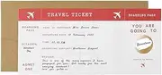 CJ&M Personalised Aeroplane Scratch Boarding Pass, Surprise Holiday,Faux Fake Boarding Pass,Surprise Travel Reveal.Surprise Scratch Off Announcement Gifts for Birthday, Holiday, Christmas, Wedding