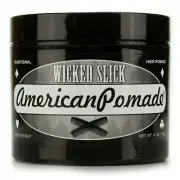American Pomade Wicked Slick Traditional Light Hair Pomade with High Shine