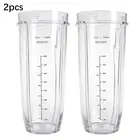 2PCS/SET 32oz Replacement Parts Cups Jars For Nutri Ninja Blender Auto iQ