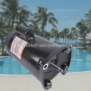 Black 3450 RPM Square Flange Pool Pump Motor B852 B2852 3/4 HP 60 HZ