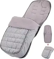 Baby Stroller Warm Sleeping Bag | Warm Stroller Foot - Winter Outdoor Windproof Cold-Proof Detachable Bunting Bag Footmuff for Boys and