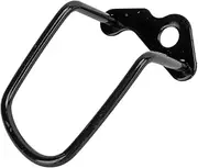 Rear Gear Shifter Chain Guard, Steel Arch Angle Design Proof Bike Rear Derailleur Protector for Folding Bikes for Mountain Bikes for Road Bikes