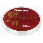SUNLINE Harris field fishing spatula nylon 50m 0.4 No. natural clear 1.5lb