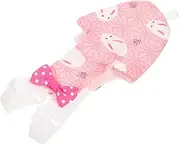 COSMEVIVI Parrot Flight Suit Reusable Bird Diaper for Parakeets Pigeons Stylish Easy to Clean Bird Clothing Adorable Pattern