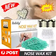 Nose Ear Hair Removal Wax Kit Sticks Easy Mens Nasal Waxing Remover Strips NVN