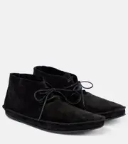 [The Row] The Row Tyler suede ankle boots AU 5.5 black