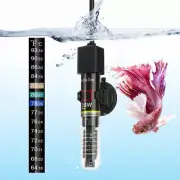 Mini Aquarium Heater 25W Small Fish Tank Heater 25 Watt with Free Thermometer