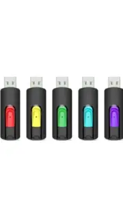 Aiibe 64GB Flash Drive/Thumb Drive/Memory Drive/Jump Drive USB 3.0 (5 Pack)
