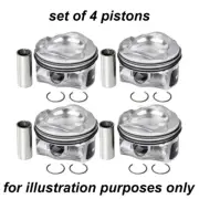 Engine pistons x4 for VW Audi A1 A3 Golf Jetta Ibiza Fabia 1.2TSi CBZA 2008-