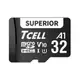 TCELL 冠元 臺灣製 SUPERIOR microSDHC UHS-I A1 95MB 32GB 32G 記憶卡